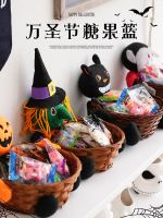 Halloween decoration Halloween ornaments decorative props kindergarten childrens toys pumpkins candy baskets desktop decorations