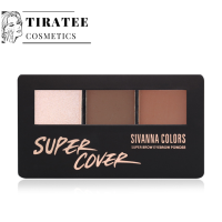 ที่เขียนคิ้วแบบฝุ่น hf625 SIVANNA COLORS super brown eyebrow powder