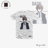 นิยม การ์ตู เสื้อยืดลำรอ Anime Shirt - ETQT - Bungo Stray Dog - Dazai เสื้อยืดแขนสั้นสำหรับผู้ชายและผู้หญิง