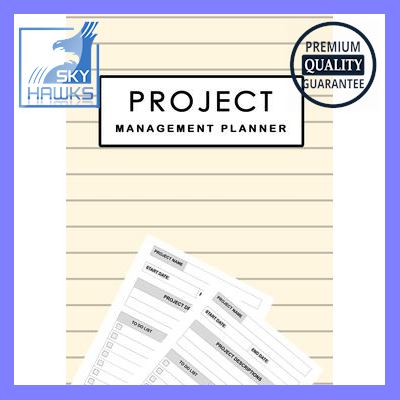 project planning tools notbooks