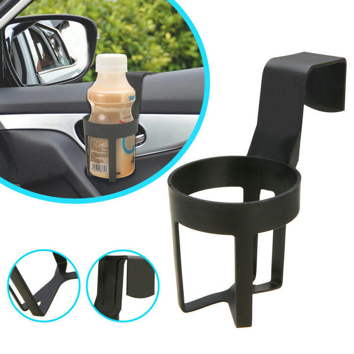 [BHKASDI] Car Drinks Cup Bottle Can Holder Door Mount Cup Holder Stand
