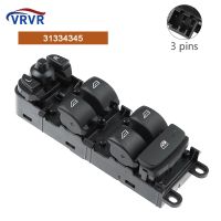 Black Plastic New Electric Power Master Window Lifter Switch 31334345 31453232 31376495 For Volvo V60 S60 2011-2013 XC60