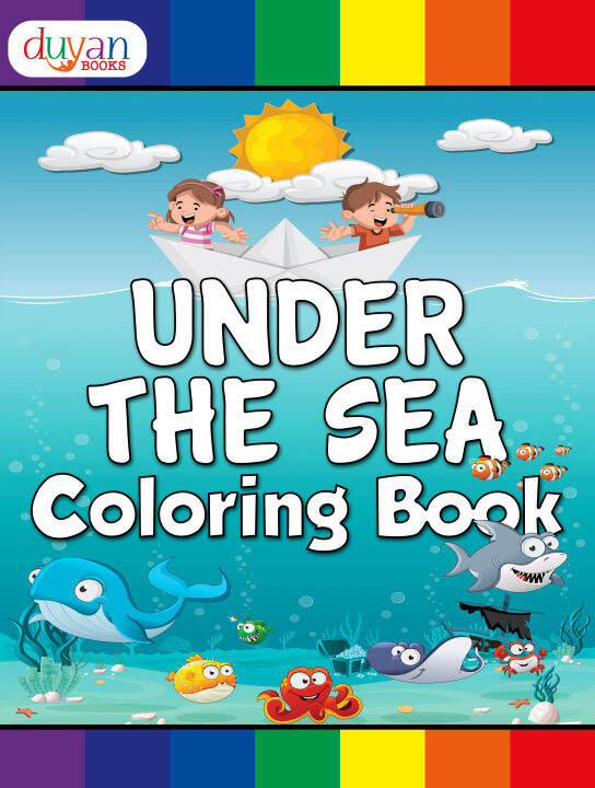 Under The Sea Coloring Book | Lazada PH