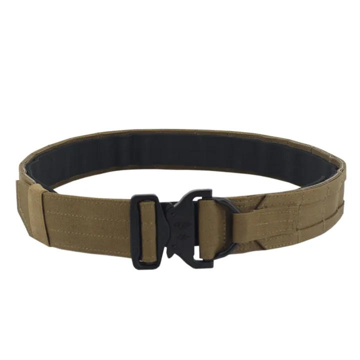 VULPO 2 Inch Tactical Ronin Style Belt Two Layer Quick Release Metal ...