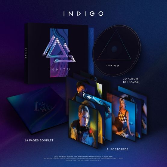 Indigo : Indigo (Booklet + Postcard)(CD)(เพลงไทย)