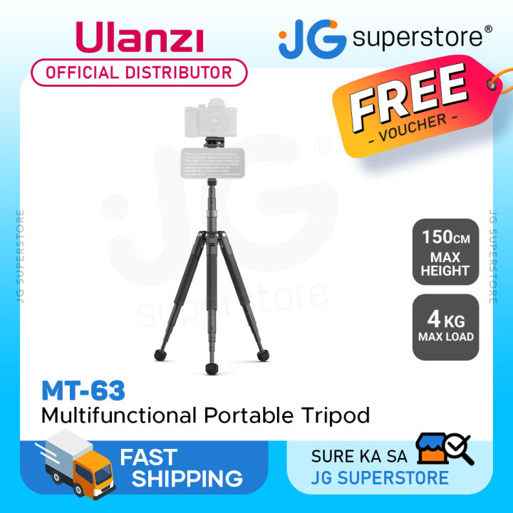 Ulanzi MT-63 Portable Camera Tripod Monopod with 360° Panoramic Head ...