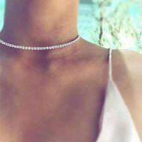【DT】hot！ SUMENG Fashion Jewelry Accessories Luxury Rhinestone Choker Necklace Temperament Collar Mujer Birthday Gifts