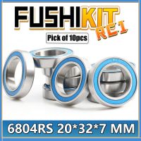 6804RS Bearing 10PCS 20x32x7 mm ABEC-7 Hobby Electric RC Car Truck 6804 RS 2RS Ball Bearings 6804-2RS Blue Sealed