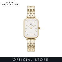 Daniel Wellington Quadro 20X26มม. 5-Link สีทองสีขาวนาฬิกาสำหรับผู้หญิง-สแตนเลสสายนาฬิกา-หน้าปัดสี่เหลี่ยม-DW ทางการ-นาฬิกาผู้หญิง-นาฬิกาสำหรับผู้หญิง-นาฬิกาข้อมือผู้หญิงของแท้