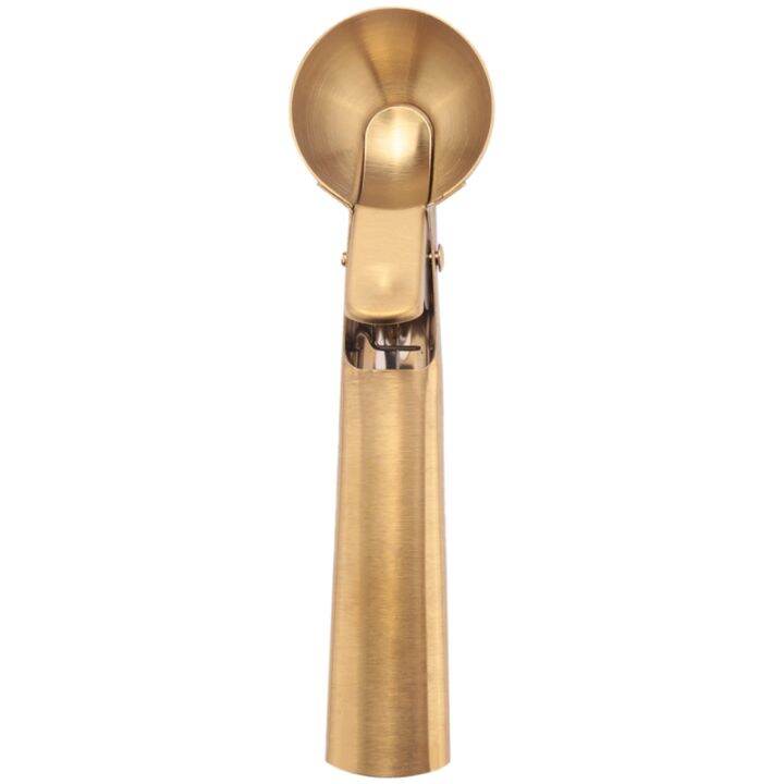 Ice Cream Scoop with Trigger Ice Cream Scoop Stainless Steel, Ice Cream