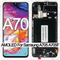 WLLW 6.7นิ้วหน้าจอสัมผัส OLED จอแสดงผลชุดสำหรับ Sams * Ung A70 A705 A705F หน้าจอดิจิตอล Assembly