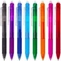 {New heat}KuLe✍ ✐เซ็ต6ชิ้นชุดปากกาลบได้0.7มม. หมึกเจลแท่งเติมความคิดสร้างสรรค์เครื่องมือวาดภาพชุดปากกาเครื่องเขียนงานเขียนในออฟฟิศโรงเรียน