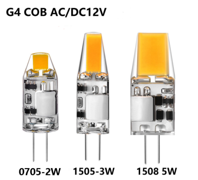 202110PClot Dimmable Mini G4 LED COB Lamp 2W 3W 5W Bulb AC DC 12V Candle Lights Replace 30W 40W Halogen for Chandelier Spotlight