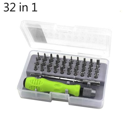 CIFbuy 32 In 1 Screwdriver Set Precision Mini Magnetic Screwdriver Bits Kit Phone Mobile Camera Maintenance Tool Repair