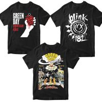 แฟชั่น greenday Dookie Premium xort Green Day Basketball Case melodic Punk band เสื้อยืด VINTAGE Music เสื้อยืด TEE ผู้ชายเสื้อยืด