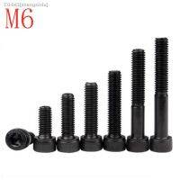 ❈▨ﺴ 10pcs/lot DIN912 M6x8/10/12/14/16/18/20/25/30/35/40/45/50 Grade 12.9 black hexagon Hex Socket allen Head Cap Screw