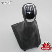 For Skoda Superb 2 MK2 2008 2009 2010 2011 2012 2013 Car-Styling 5 Speed Car Stick Gear Shift Knob Leather Gaiter Boot