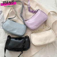 tokyosellectedshop(t1266) -I3กระเป๋าสะพายไหล่น่ารักสีหวาน กระเป๋าสะพายไหล่ กระเป๋าถือ