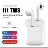 หูฟังไร้สาย TWS i9s/i11/i12 Wireless Earphone หูฟังบลูทูธไร้สาย หูฟังสเตอริโอ หูฟังแบบสอดหู หูฟังเอียร์บัด พร้อมกล่องชารจ์ Mini Bluetooth Stereo Earbud Headset