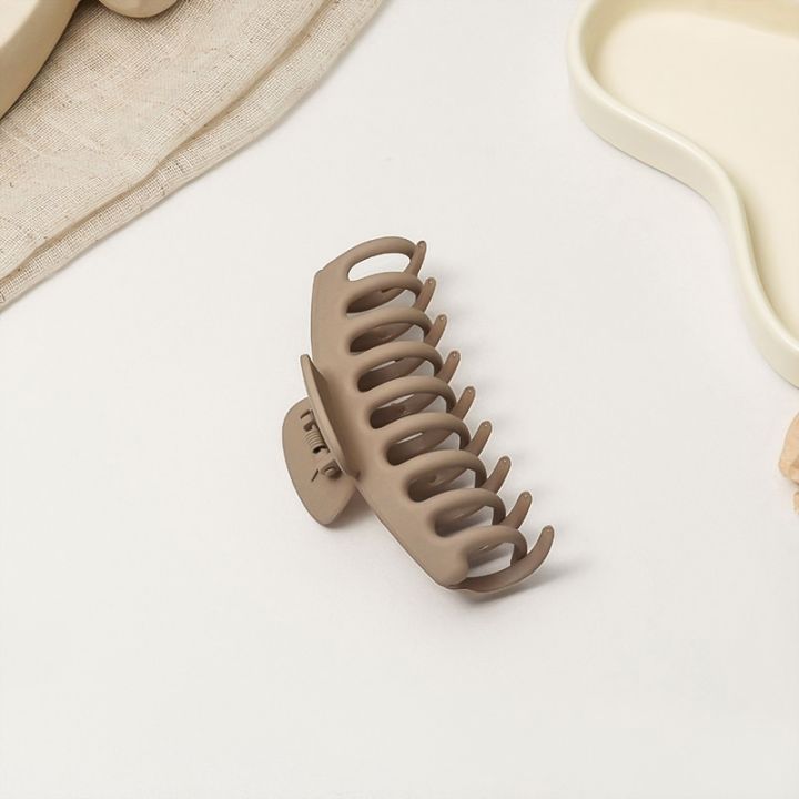 korean-fashion-coffee-beige-geometry-hair-claw-solid-acrylic-hairpin-barrette-hair-clips-headwear-women-hair-accessories-gifts