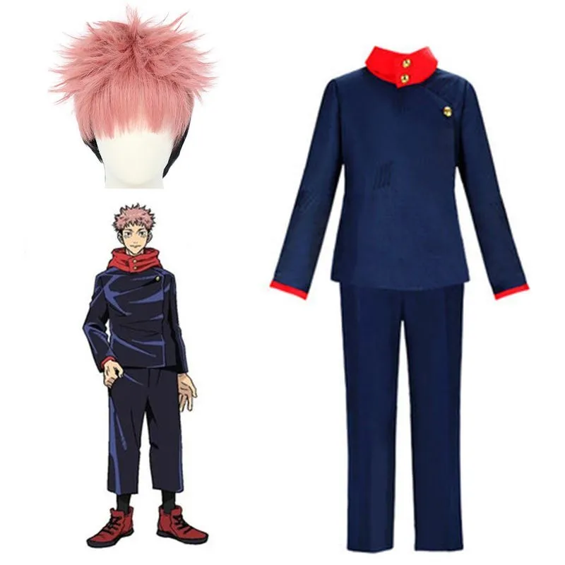 Jujutsu Kaisen Sukuna Yuji Itadori Cosplay Costumes Top, 57% OFF