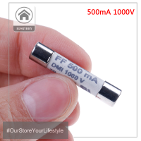 HITN ฟิวส์1000V DMI 500mA 0.5A FF 1ชิ้นสำหรับ F18B มัลติมิเตอร์ F15B F17B 6.3x32mm