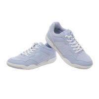 รองเท้าแบดมินตันผู้หญิง รองเท้าแบดมินตัน รองเท้าแบต PERFLY WOMEN BADMINTON SHOES BS 190 BLUE GREY