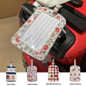 Cath kidston luggage discount tag