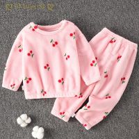 Kids Clothes Girl Set Child Pijamas Boy Plush Baby Sleepwear Pyjamas Kids Pajamas Children Winter Pyjamas Boy Clothes