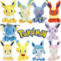 Wholesale 10Pcs/Pack 20Cm Pokemon Standing Eevee Shiny Umbreon Vaporeon Espeon Sylveon Animal Stuffed Plush Cartoon Toy Kid Gift