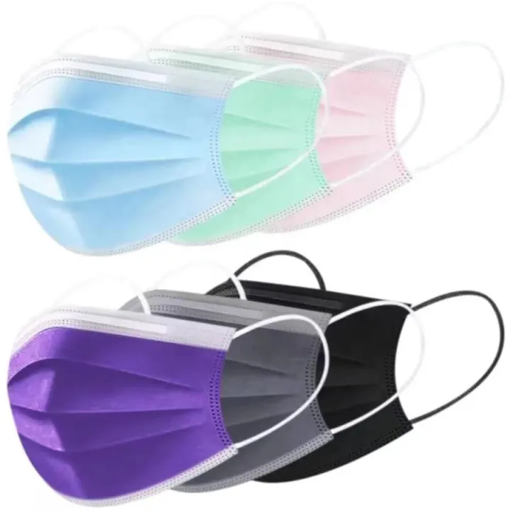 Masko. 50pcs Single Color Protective Face Mask with Box Lazada PH