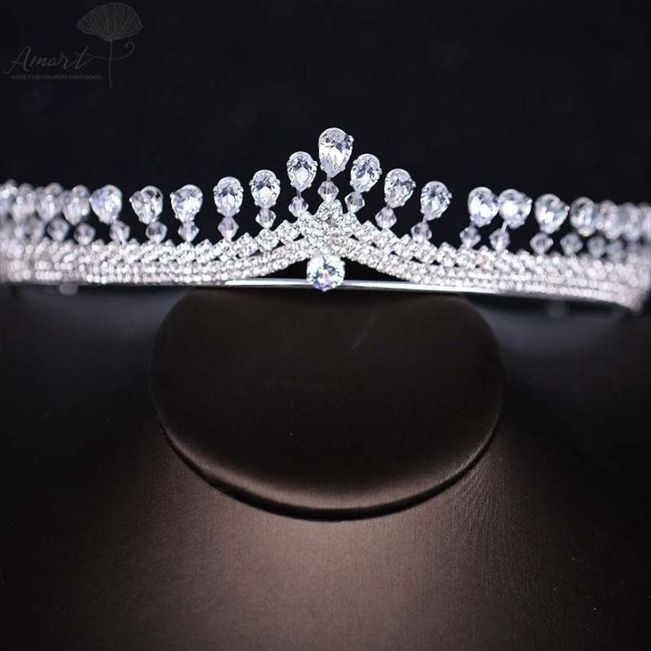 amart-rhinestone-queen-zircon-crown-ผู้หญิงเครื่องประดับหูฟังงานแต่งงานเครื่องประดับผม-headband-ornaments