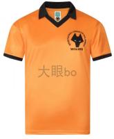 High quality stock [defects caveat emptor] retro Wolverhampton wanderers football clothes quick-drying breathable Wolverhampton praise like tide