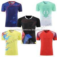 ❉✷▦ New Tennis Shirts Men Women Kid Girls Boys Table Tennis Uniform Kit Badminton T-Shirt Male PingPo