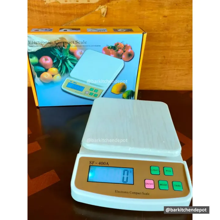 SF400A Electronic Digital Kitchen Countertop Compact Weighing Scale up