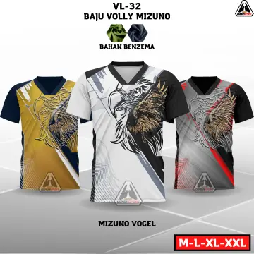 Kaos voli hotsell mizuno terbaru