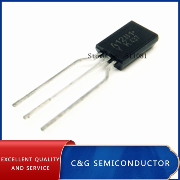 10PCS A1281 2SA1281 2SA1281-Y KTA1281-Y KTA1281 PNP Transistor TO-92L WATTY Electronics
