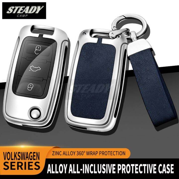 flip-car-key-case-cover-for-vw-volkswagen-polo-golf-passat-beetle-tiguan-skoda-octavia-kodiaq-seat-leon-altea-remote-accessories