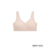 Sabina เสื้อชั้นใน (ไม่มีโครง) รุ่น Seamless Fit รหัส SBXK119 สีเนื้อ