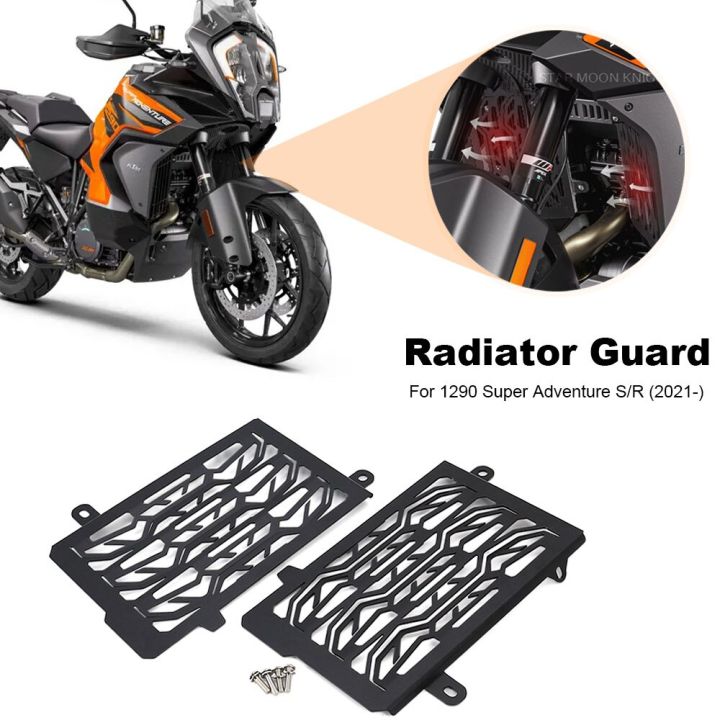 for-1290-super-adventure-s-r-2021-2022-motorcycle-accessories-aluminum-radiator-grille-guard-protection-protective-cover