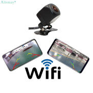 Aitemay Xe Không Dây Chiếu Hậu Mini Máy Ảnh Máy Đo Tốc Độ WIFI Camera Đảo