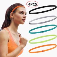 Women Stretch Yoga Hairband Headband Men Thin Sports Fitness Elastic Anti slip Sweatband Headbands Gym Running Hair Bands