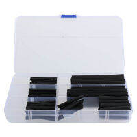 127 Pcs 2:1 Heat Shrink Tube Set Assortment Electric Insulation Wrapping Sleeving Kit For Cable Wire Repair Accessory