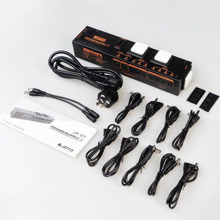 JOYO JP07 Power Supply For Guitar Pedal 9 Independent Output DC 9V/12V
