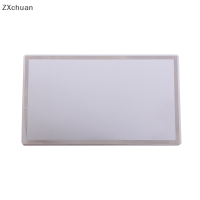 ZXchuan Sun-shading Visor แต่งหน้ากระจกสแตนเลสแบบพกพากระจกภายในรถ