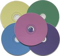 ขายส่ง25ชิ้น Multicolor พิมพ์เกรด A 700เมกะไบต์52x ว่างเปล่าเสียงเพลง CD-R แผ่น