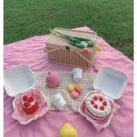 ☆พร้อมส่ง พร็อพถ่ายรูป set picnic ขนมสำหรับถ่ายรูป✼