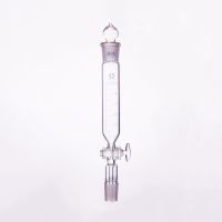 【CW】 Separatory funnel cylindrical shapestandard ground mouth.Capacity 50mlJoint 24/29 24/29Glass switch valve