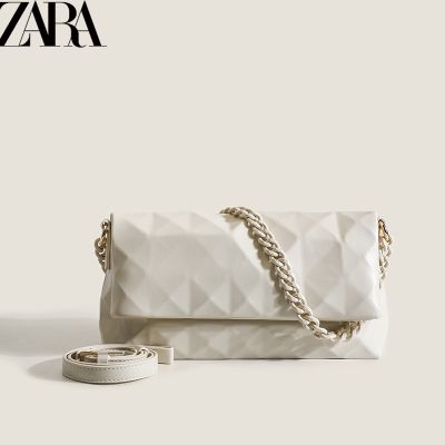 ☜☁ Quality goods female bag 2023 new ling French alar package niche design texture soft leather shoulder chain aslant package