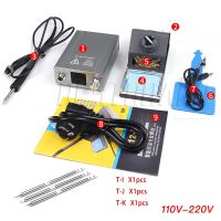 OSS T12-X Soldering Station Electronic Welding Iron LED Digital Display BGA Rework Station With Soldering Tips Welding Tools Set